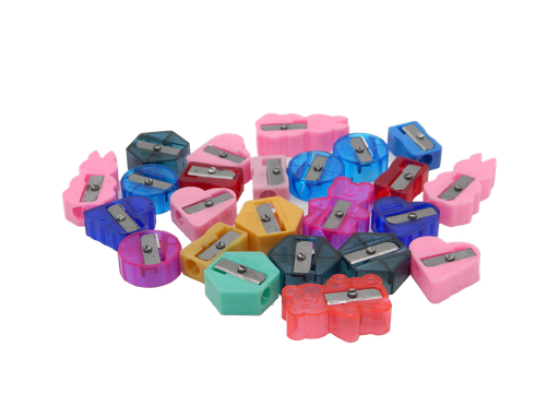 [001032] Sacapuntas Plastico C/ 25 pzs Reymi