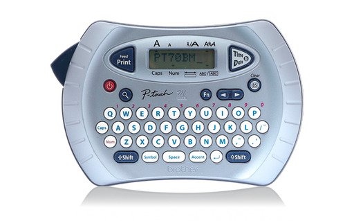 [001035] Impresora Portatil Etiquetas Plasticas PT70BM Brother