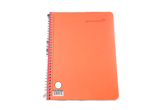[001039] Cuaderno F/ Francesa Blanco C/ 100 hjs Estrella