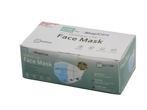 [001041] Cubrebocas Tricapa Termosellado C/ 50 pzs