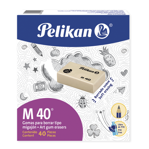 [001046] Borrador Migajon M40 C/ 40 pzs Pelikan