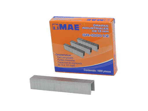 [001104] Grapa Industrial 1/2" Mae