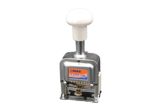 [001110] Foliador 6 Digitos Mae