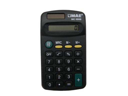 [001126] Calculadora Bolsillo 8 Digitos Mae