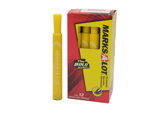 [001171] Marcador Marksalot Amarillo C/ 12 pzs Avery