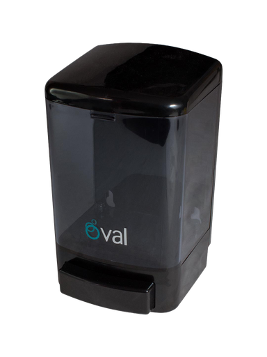 [001229] Jabonera Humo C/ Negro DV018 Oval