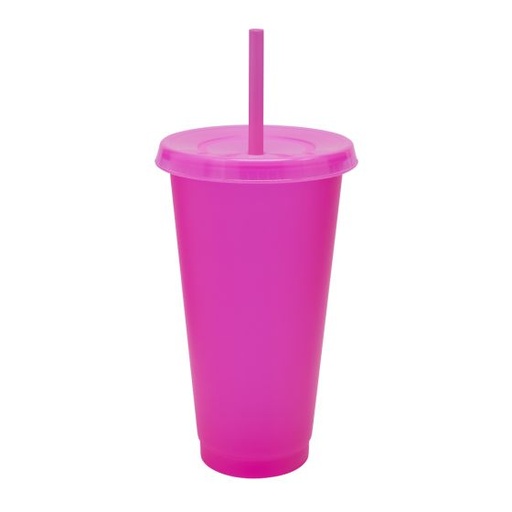 [001495] Vaso Jas Rosa Neon PromoOpcion